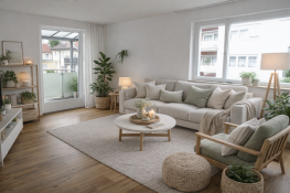 Hauptbild Charmante 3-Zimmer-Wohnung mit Balkon und Garage in gepflegter kleiner Wohnanlage