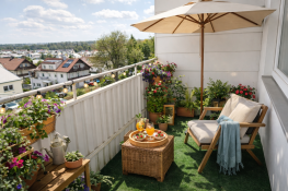 Hauptbild zentral gelegene 2-Zi.-Wohnung, 4.OG, mit Aufzug und Balkon in Neuötting, sofort beziehbar